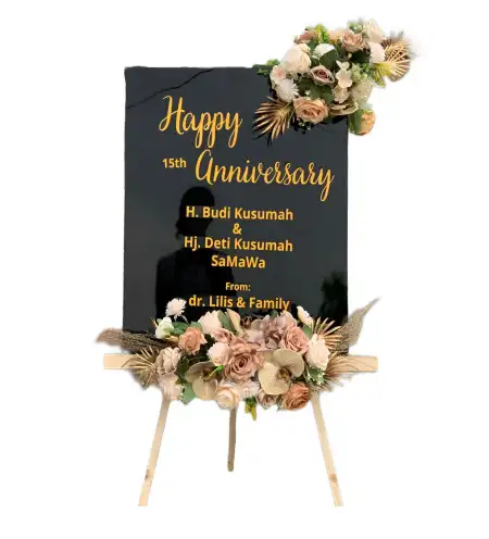 Papan Bunga Akrilik Seri Kembang I